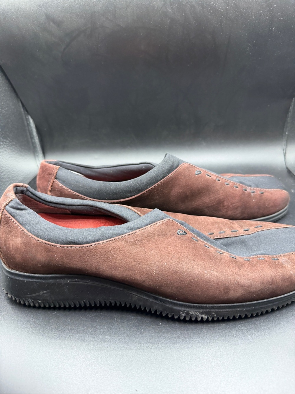 Men's Brown Suede Slip-On Casual Shoes